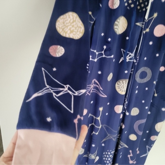 NWT Hale Bob RARE Sleeper Celestial Onesie Navy Blue Size Large - Picture 3 of 11